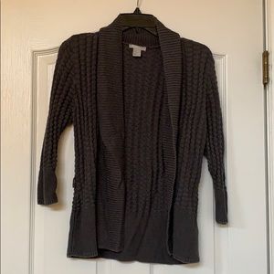 Charcoal cardigan